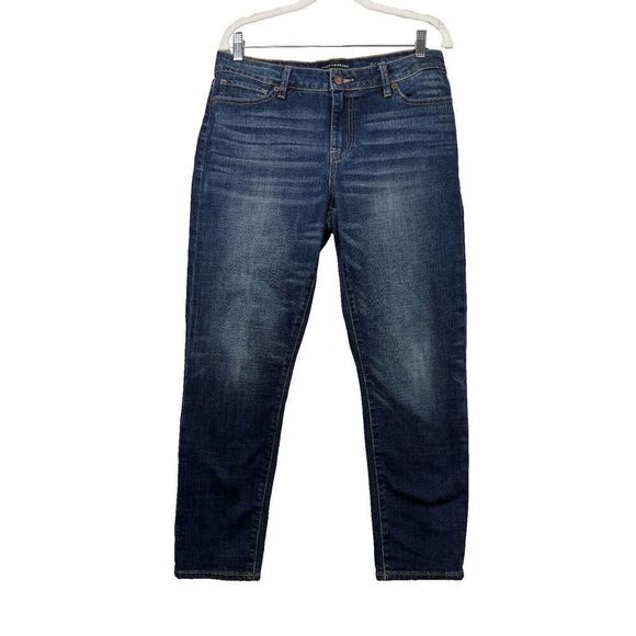 Lucky Brand Jeans Women's Size 12/31 Medium Wash LOLITA CROP Cotton Blend‎ - Picture 1 of 10